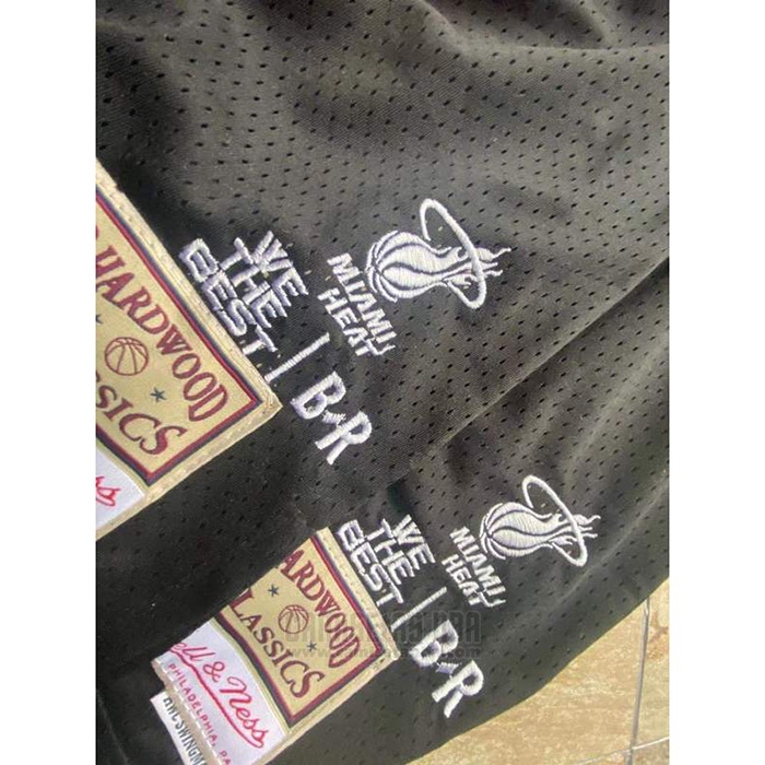 Camiseta Miami Heat x DJ Khaled x Mitchell & Ness Negro